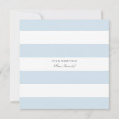 Raindrops-Baby shower Kaart (Achterkant)