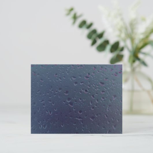 Raindrops Briefkaart (Staand voorkant)