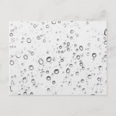 Raindrops Briefkaart (Voorkant)