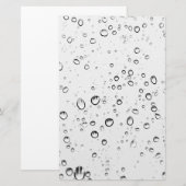 Raindrops Briefpapier (Voorkant / Achterkant)