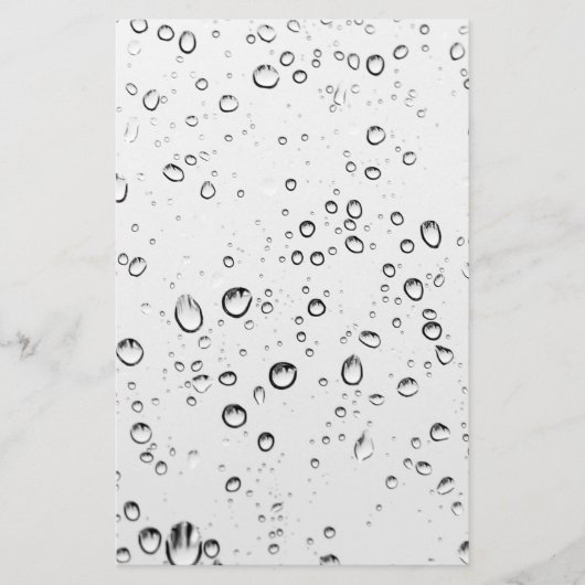 Raindrops Briefpapier (Voorkant)