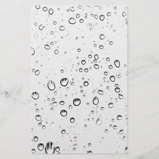 Raindrops Briefpapier (Voorkant)