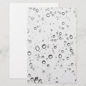 Raindrops Briefpapier (Voorkant / Achterkant)