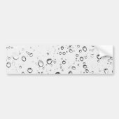 Raindrops Bumpersticker (Voorkant)