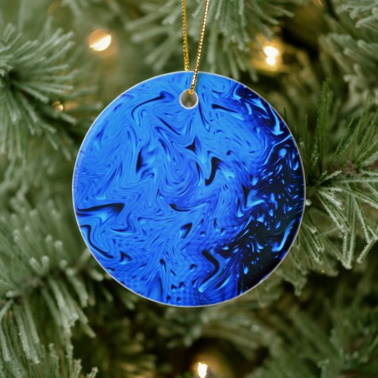 Raindrops by Shirley Taylor Keramisch Ornament (Boom)