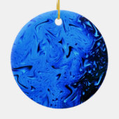 Raindrops by Shirley Taylor Keramisch Ornament (Achterkant)