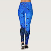 Raindrops by Shirley Taylor Leggings (Achterkant)