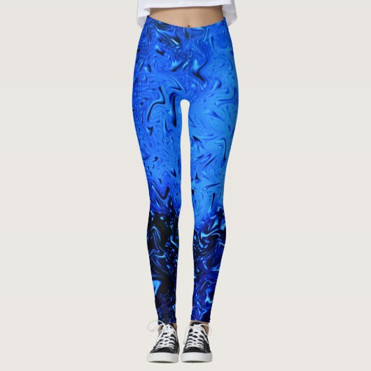 Raindrops by Shirley Taylor Leggings (Voorkant)