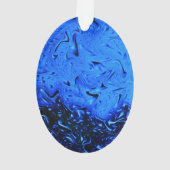 Raindrops by Shirley Taylor Ornament (achterkant)