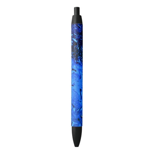 Raindrops by Shirley Taylor Zwarte Inkt Pen (Voorkant Verticaal)