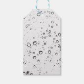Raindrops Cadeaulabel (Voorkant)