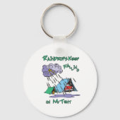 Raindrops Camping Sleutelhanger (Voorkant)