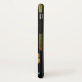 Raindrops Closeup, Spacey Mustard Yellow Case-Mate iPhone Case (Achterkant/links)