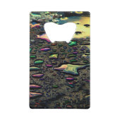 Raindrops Creditkaart Flessenopener (Achterkant)