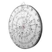 Raindrops Dartbord (Voorkant Rechts)