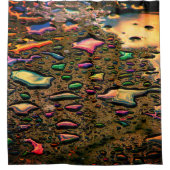 Raindrops Douchegordijn (Voorkant)