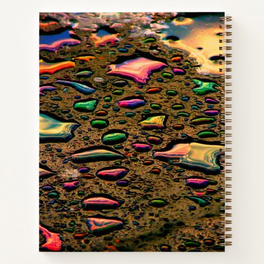 Raindrops Notitieboek (Achterkant)