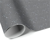 Raindrops On Gray Cadeaupapier (Rol Hoek)