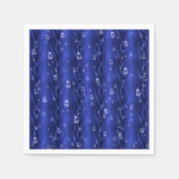 Raindrops op blauw metaal