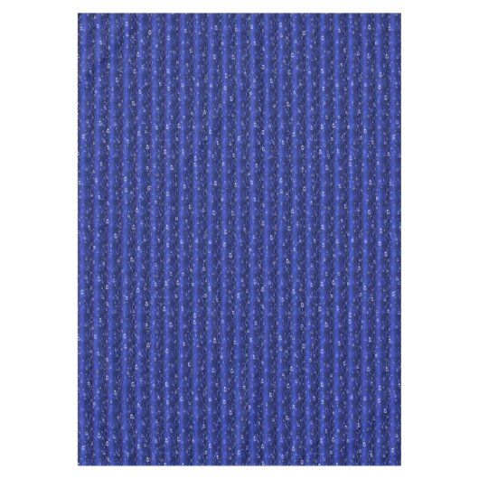 Raindrops op blauw metaal tafelkleed (Voorkant)