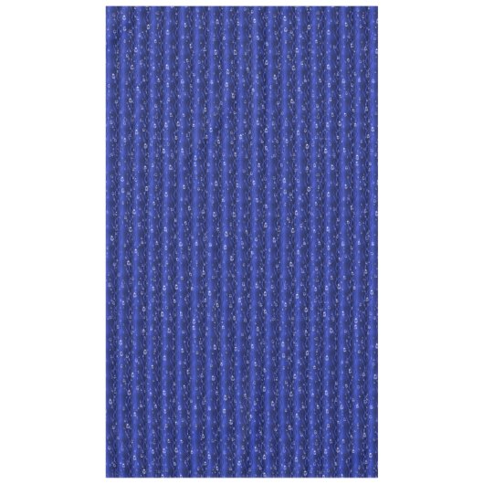 Raindrops op blauw metaal tafelkleed (Voorkant)