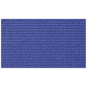 Raindrops op blauw metaal tafelkleed (Voorkant (Horizontaal))