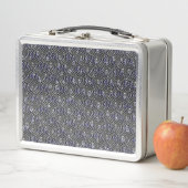 Raindrops op blauwe grijze metalen (In situ)