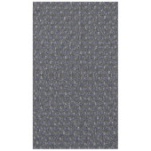 Raindrops op blauwe grijze metalen tafelkleed (Voorkant)