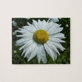 Raindrops op Daisy II Wilde Floral Legpuzzel (Horizontaal)