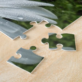 Raindrops op Daisy II Wilde Floral Legpuzzel (Zijkant)