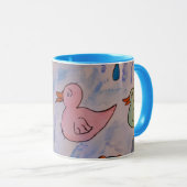 Raindrops op de Mok van de schildklier (Voorkant rechts)