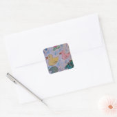 Raindrops op de Sticker van de Ducklings (Envelop)