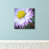 Raindrops op een maaltijd canvas afdruk (Insitu (Houten vloer))