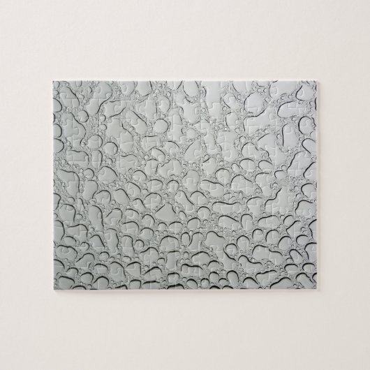 Raindrops op glasdak legpuzzel (Horizontaal)