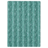 Raindrops op groen metaal klembord (Achterkant)