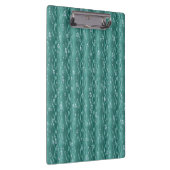 Raindrops op groen metaal klembord (Rechts)