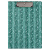 Raindrops op groen metaal klembord (Voorkant)