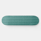 Raindrops op groen metaal persoonlijk skateboard (Horizontaal)