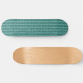 Raindrops op groen metaal persoonlijk skateboard (Horizontaal)