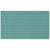 Raindrops op groen metaal tafelkleed (Voorkant (Horizontaal))