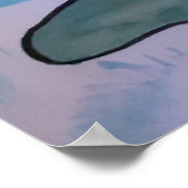 Raindrops op het Poster van de Ducklings (Hoek)