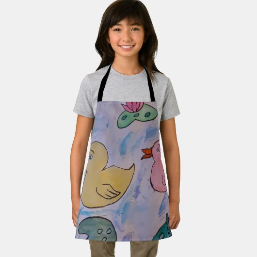 Raindrops op het Schort van de Ducklings (Insitu)