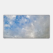 Raindrops op het venster bureaumat (Voorkant)