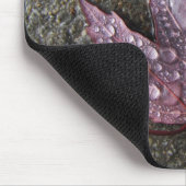 Raindrops op leder muismat (Hoek)