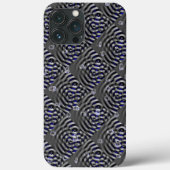 Raindrops op metaal Case-Mate iPhone case (Achterkant)