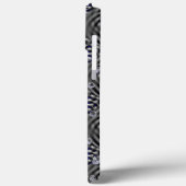 Raindrops op metaal Case-Mate iPhone case (Achterkant / Links)