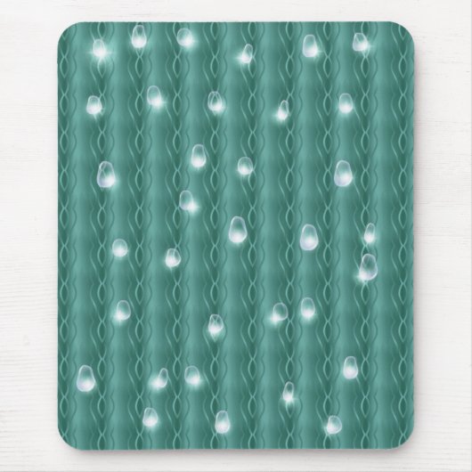 Raindrops op metaal muismat (Voorkant)