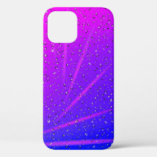 Raindrops op Neon Abstract Hoesje-Mate iPhone Case