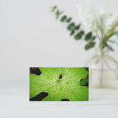 Raindrops op Visitekaartje van druivendraf (Staand voorkant)