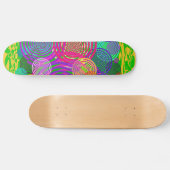 Raindrops Persoonlijk Skateboard (Horizontaal)
